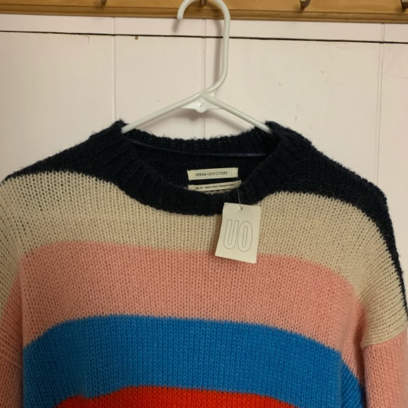 UO Colorblock Striped Sweater - Picture 5 of 5
